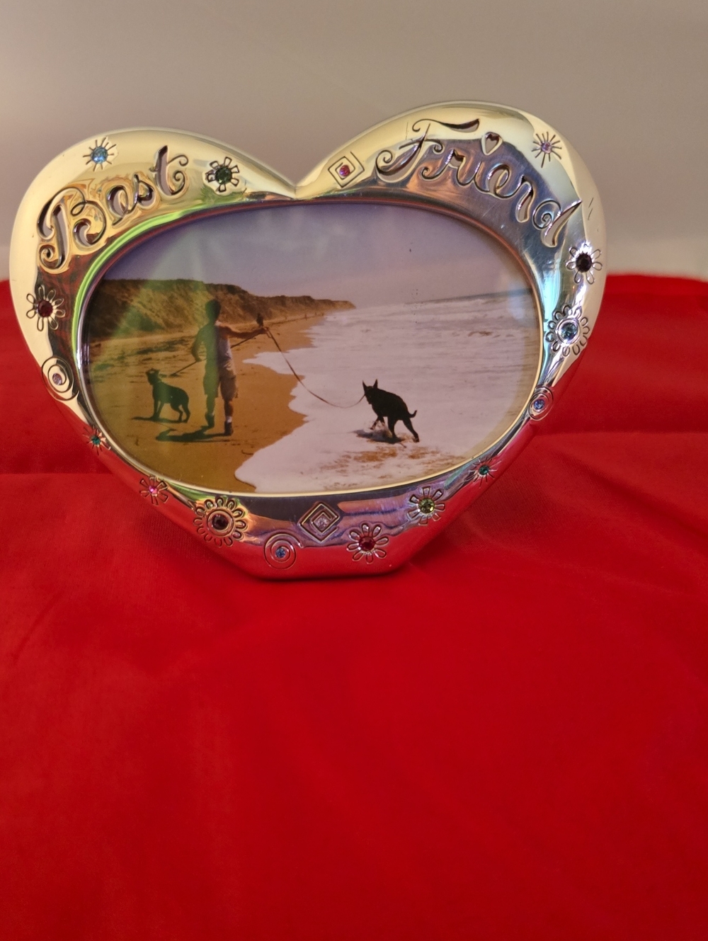 Brighton Silver Heart 'Best Friend' Picture Frame